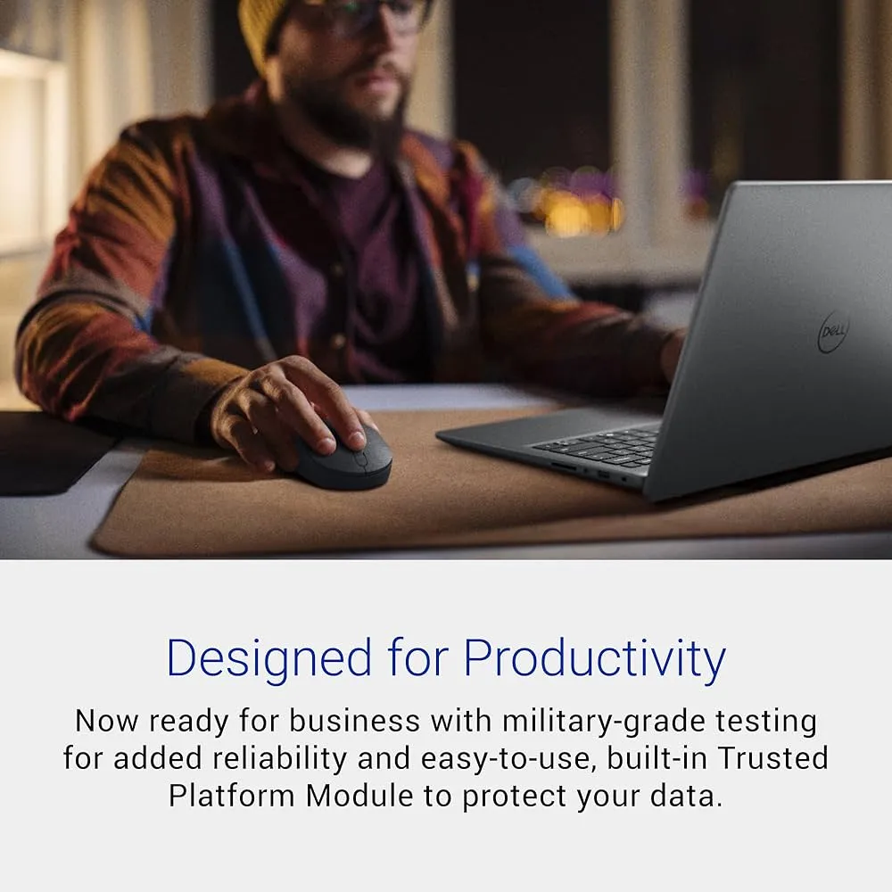 Dell Inspiron 5440 Laptop - 14.0-inch 16:10 FHD+ (1920 x 1200) Display, Intel Core i5-1334U Processor, 8GB DDR5 RAM, 512GB SSD, Intel UHD Graphics, Windows 11 Home, Onsite Service - Carbon Black