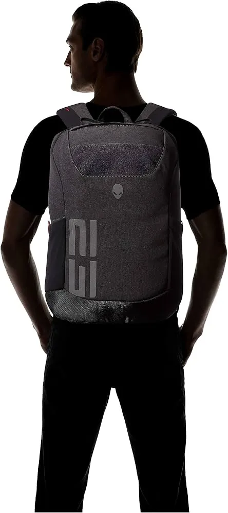 Dell Mobile Edge 23L Backpack for Men and Women, Designed for and Compatible with Alienware M15, M17 Gaming Laptops, Gray/Black, 15"-17" 4