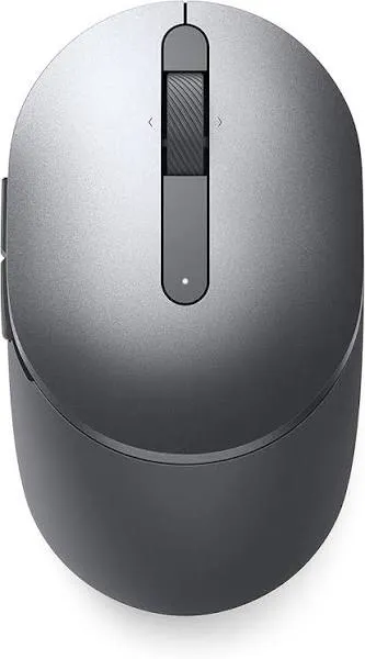Dell MS5120W Pro Plus Compact Wireless Mouse, Titan Gray, 2.4GHz & Bluetooth 5.0, Adjustable 1000–4000 DPI, 7 Buttons, 36-Month Battery Life 2