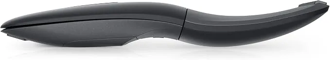 Dell MS700 Bluetooth Travel Wireless Mouse, Black, 4000 DPI Optical Sensor, Multi-Device Connectivity, Touch Scroll, Twistable Design, 24-Month Battery Life 3