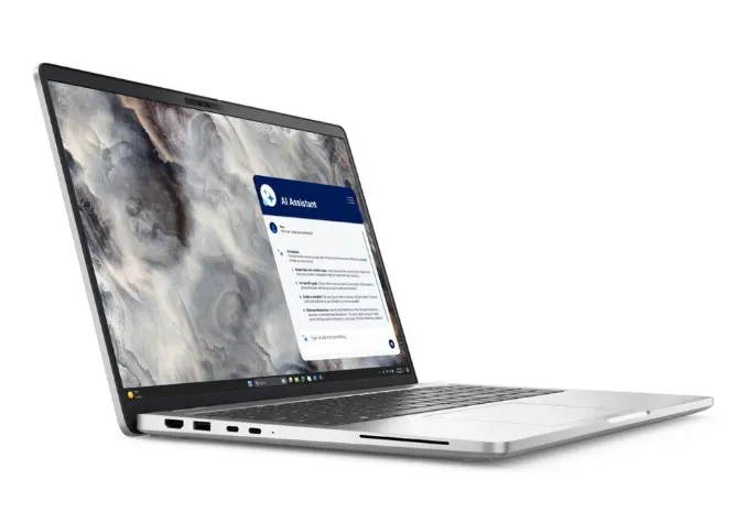 Dell Pro 16 Plus PB16250 Laptop, Intel Core Ultra 5 235U Processor, 16GB RAM, 512GB SSD, 16" FHD+ Display, DOS, English & Arabic Keyboard, 3 Year Warranty
