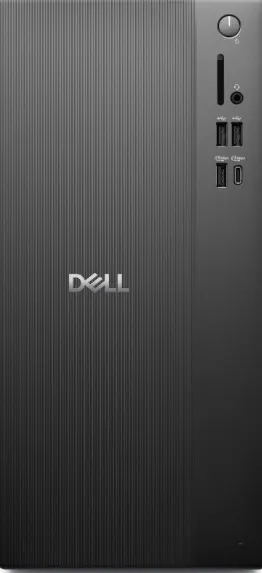 Dell Tower ECT1250 Desktop Computer, Intel Core i5-14400 Processor, 8GB RAM, 512GB SSD, Intel UHD Graphics 730, No OS, Black | ECT1250 3
