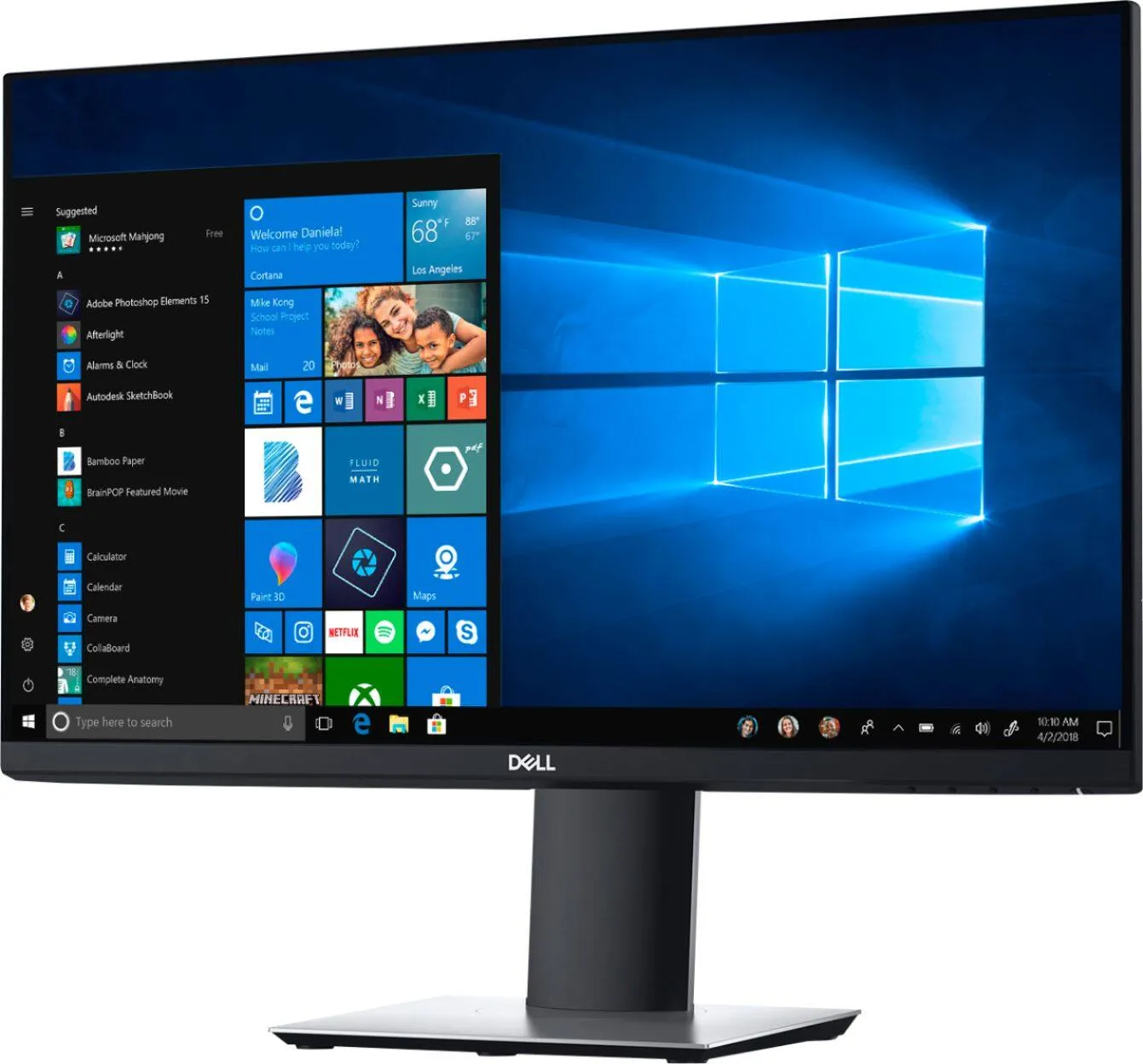 Dell UltraSharp U2424H 24 Inch FHD 1080p Monitor - LED, Black 3