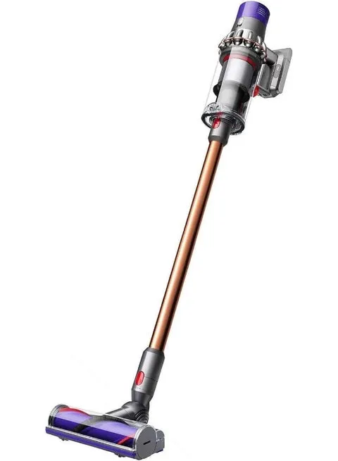 Dyson V10 Absolute Cord-Free Cyclone Vacuum Cleaner, 150AW Suction, 0.76 L, 525 W, V10 Absolute (SV27), Copper/Grey