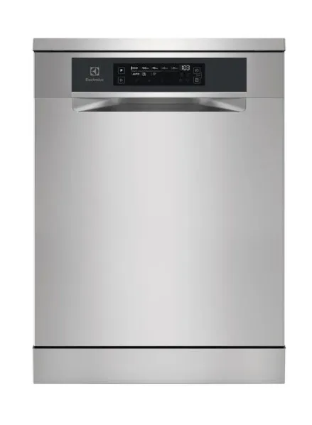Electrolux 13 Place Settings Freestanding Low Noise Dishwasher, 8 Programs, Inverter Motor, Fully Automatic with Satellite Clean Technology, Comfort Lift, Maxi flex, Made in ITALY, ESC87300SX, Silver