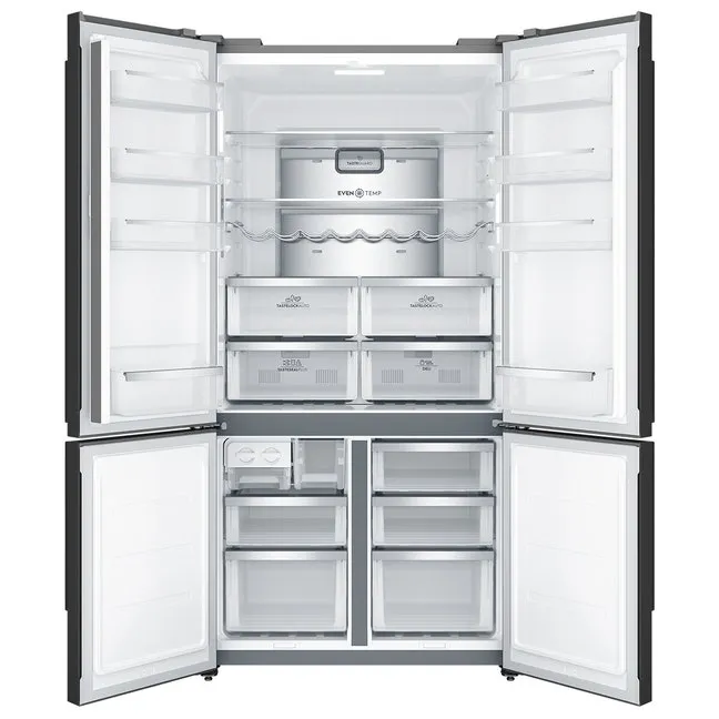 Electrolux 562L UltimateTaste 700 French Door Refrigerator, Quad Door, Inverter Compressor, Frost Free, TasteSealPlus Convertible Drawer, Matte Black – EQE5607BA 3