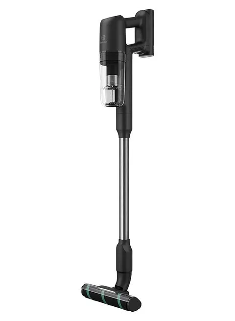 Electrolux Cordless Handheld Stick Vacuum Cleaner with 3x Powerful Suction, 50 Minutes Runtime, 4 Power Levels, 200 W, EFP71512 Black