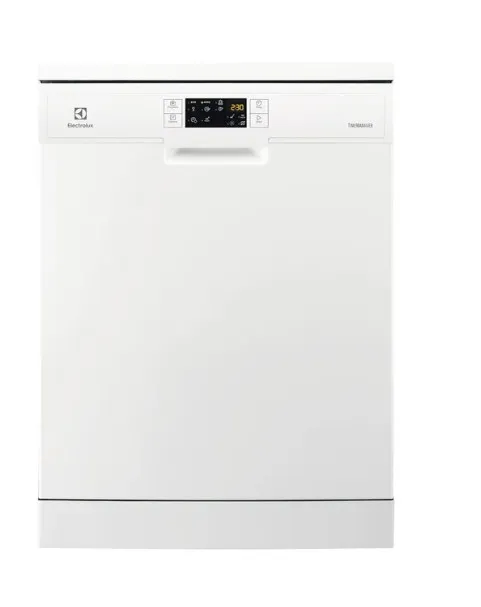 Electrolux Freestanding Dishwasher 60cm, 13 Place Settings, 6 Programs, Inverter Motor, Fully Automatic with advanced AirDry Technology, Sensor Control, Low Noise Level, Delay Start, ESF5513LOX Silver