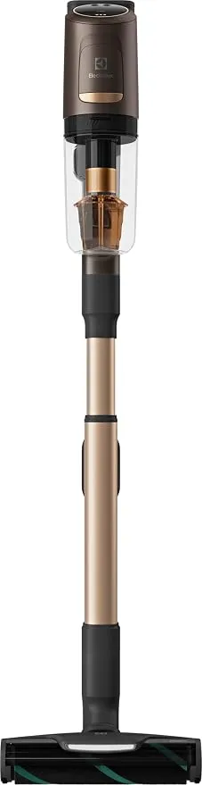 Electrolux UltimateHome 900 Cordless Handstick Vacuum Cleaner, 150W Suction Power, 25.2V Lithium Battery, Bagless Cyclonic System, 5-Step Filtration, Bronze – EFP91824BR