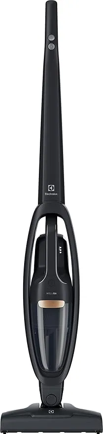 Electrolux Well Q6 Cordless Handstick Vacuum Cleaner, 18V, Bagless Cyclonic System, 5-Step Filtration, BrushRollClean Technology, Grey – WQ61-1OGG