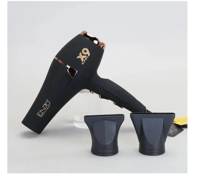 EN-8898 Professional High-Speed Hair Dryer – Cold Air Switch, Negative Ion Technology, Low Noise, and Lightweight Design for Salon & Home Use - Intl Version