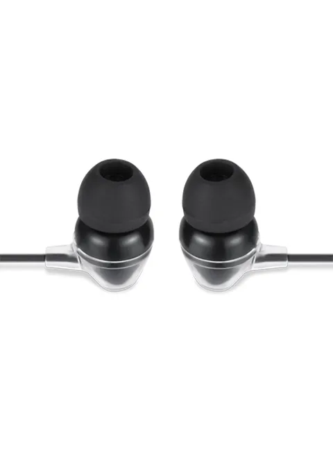 enter Go Thump Y5 Stereo Earphones with Mic, Black