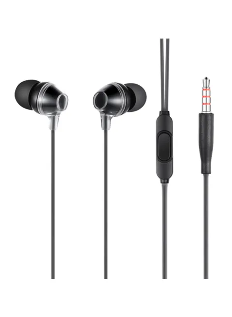 enter Go Thump Y5 Stereo Earphones with Mic, Black 3