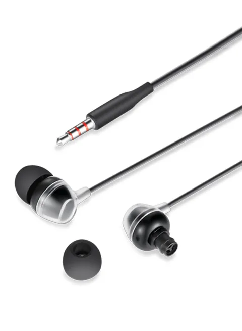 enter Go Thump Y5 Stereo Earphones with Mic, Black 4