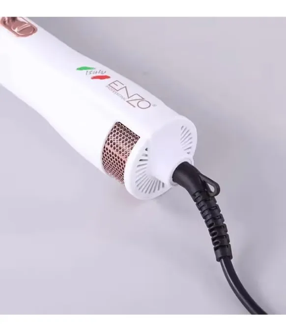 ENZO EN-740 Blow Dryer, Curler, and Straightener, 1000W, Adjustable Heat & Speed Settings, Ceramic Coated Barrel-Intl Version 5