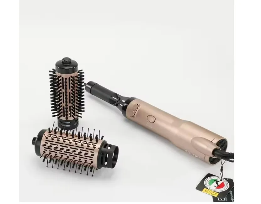 ENZO EN-741 Professional Rotating Volumizing Blow Dryer- 2200W Hair Dryer with Ionic Technology, Adjustable Heat & Speed Settings, Cool Shot Button, and Concentrator Nozzle - International Version 5
