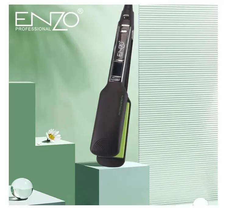 Enzo Professional EN-3822 Hair Straightener – Professional Ceramic Flat Iron for Smooth, Frizz-Free Styling – Intl Version 5