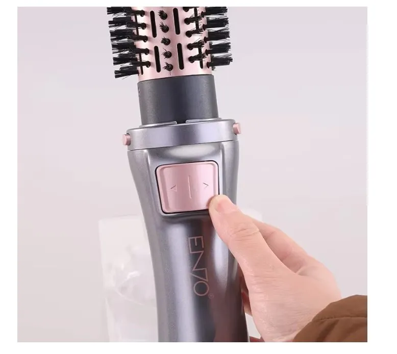 Enzo Professional EN-759 Hair Dryer & Curling Brush – Hot Air Blow Dryer Brush with Ionic Technology – Drying, Styling & Curls – Intl Version 4