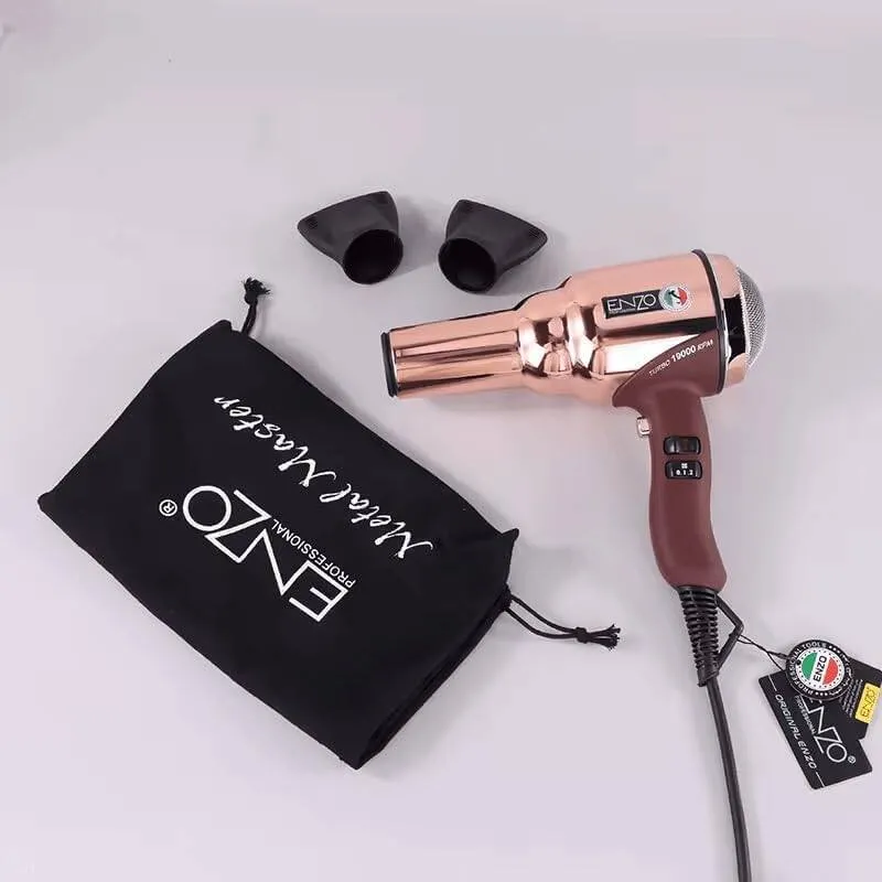 ENZO Professional EN-8228 2000W Professional Hair Dryer (Pink) – International Version 2