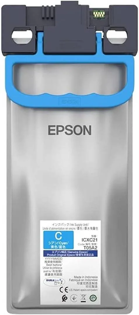 Epson T05A2 Original Cyan XL Ink Supply Unit for WorkForce Pro WF-C879RDTWFC – C13T05A200