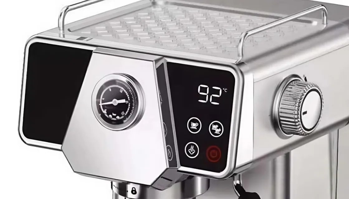 Espresso Coffee Machine-LUX(1.8L;19bar;Black)	ME-ECM2033 M. BLK 2