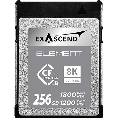 Exascend Element Series CFexpress Type B 256GB Memory Card