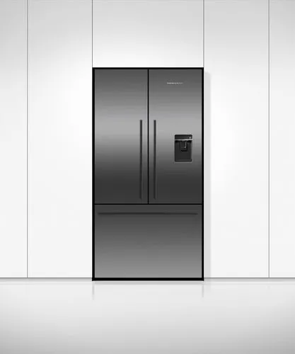 Fisher & Paykel 605L French Door Refrigerator Freezer with Bottom Drawer, ActiveSmart™ Foodcare, Frost Free, Inverter Compressor, Stainless Steel – RF610A 3