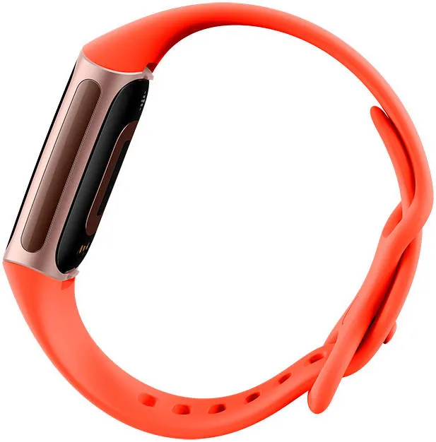 FITBIT ACTIVITY TRACKER CHARGE 6 (GA05184-NA) CORAL / CHAMPAGNE GOLD ALUMINUM 3