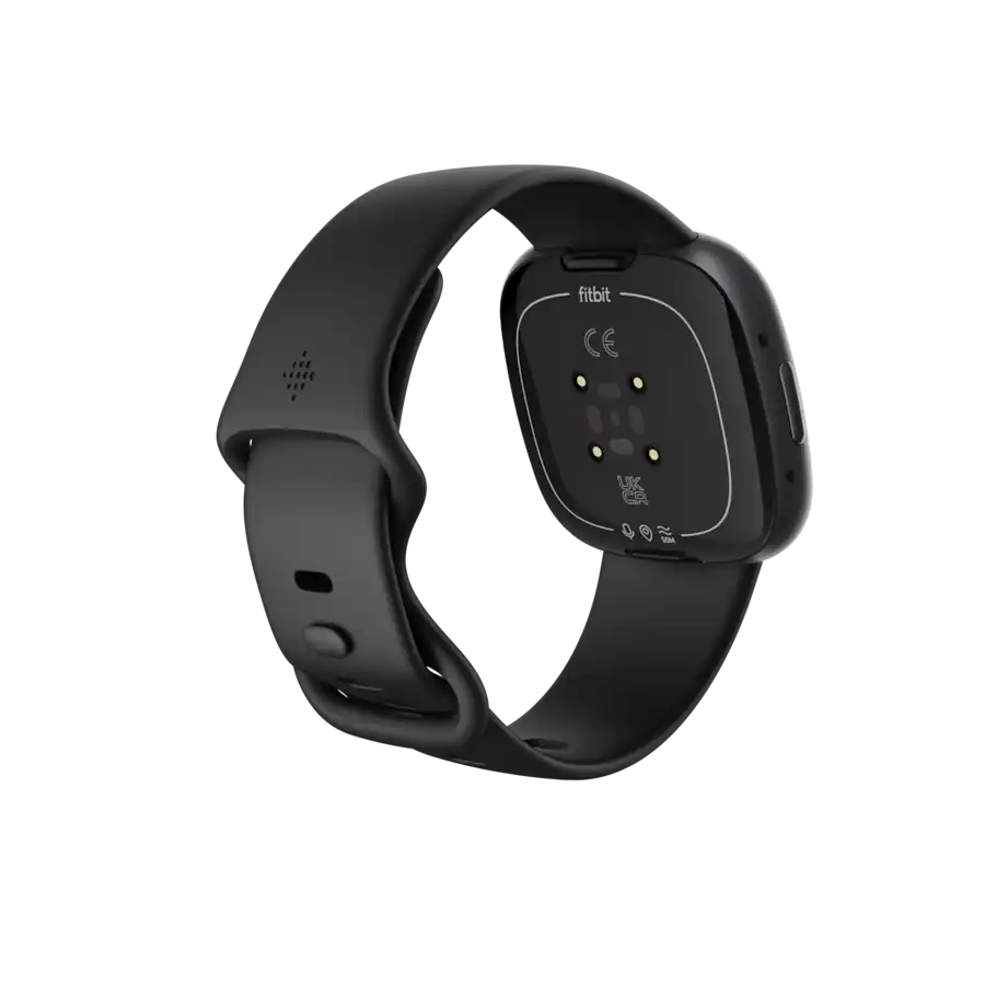 FITBIT ACTIVITY TRACKER VERSA 4 FITNESS WATCH (FB523BKBK-US) BLACK / GRAPHITE ALUMINUM 2