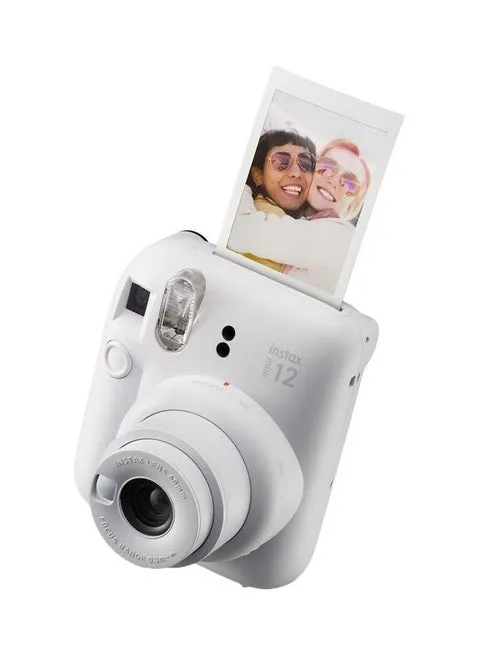 FUJIFILM Instax Mini 12 Instant Camera (Clay White)