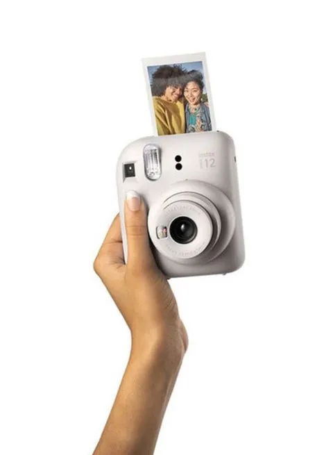 FUJIFILM Instax Mini 12 Instant Camera (Clay White) 5