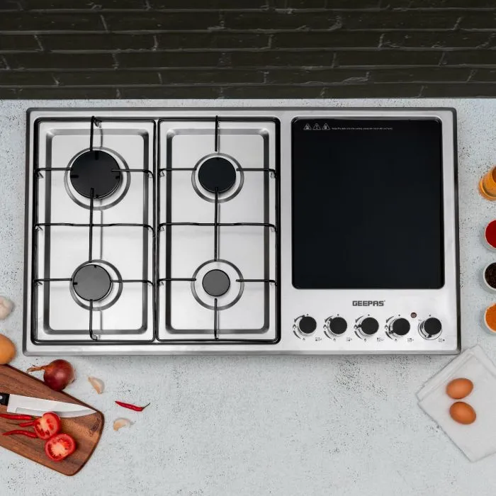 Geepas 4 Burner Built-In Gas Hob – GGC31036 3