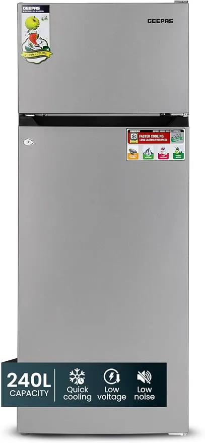 Geepas Refrigerator – GRF2400SXE