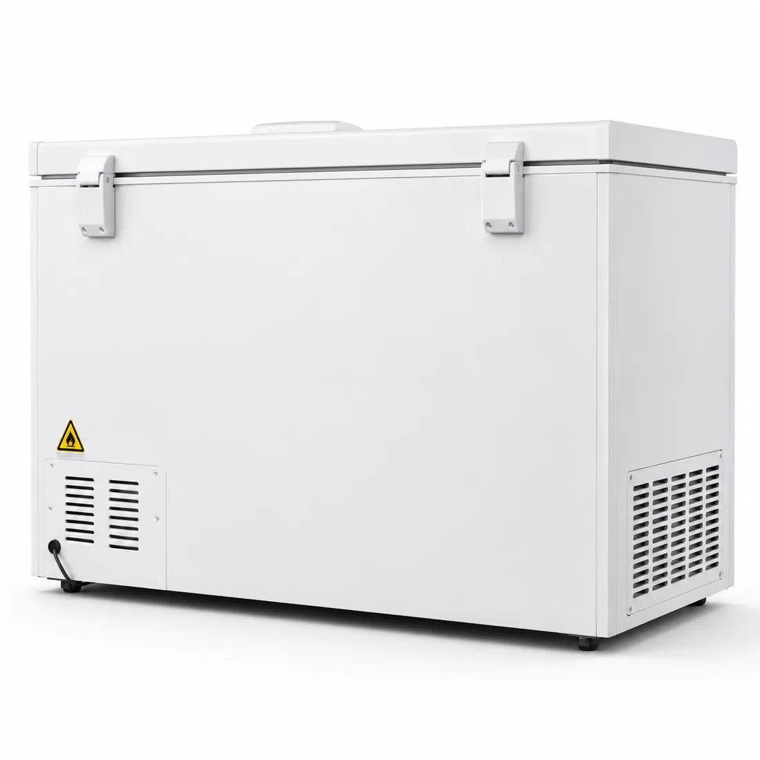 General Line 550L Chest Freezer with Quick Freezing Technology, Digital Temperature Display, LED Interior Light, Lock & Basket Storage White – GL-550CF