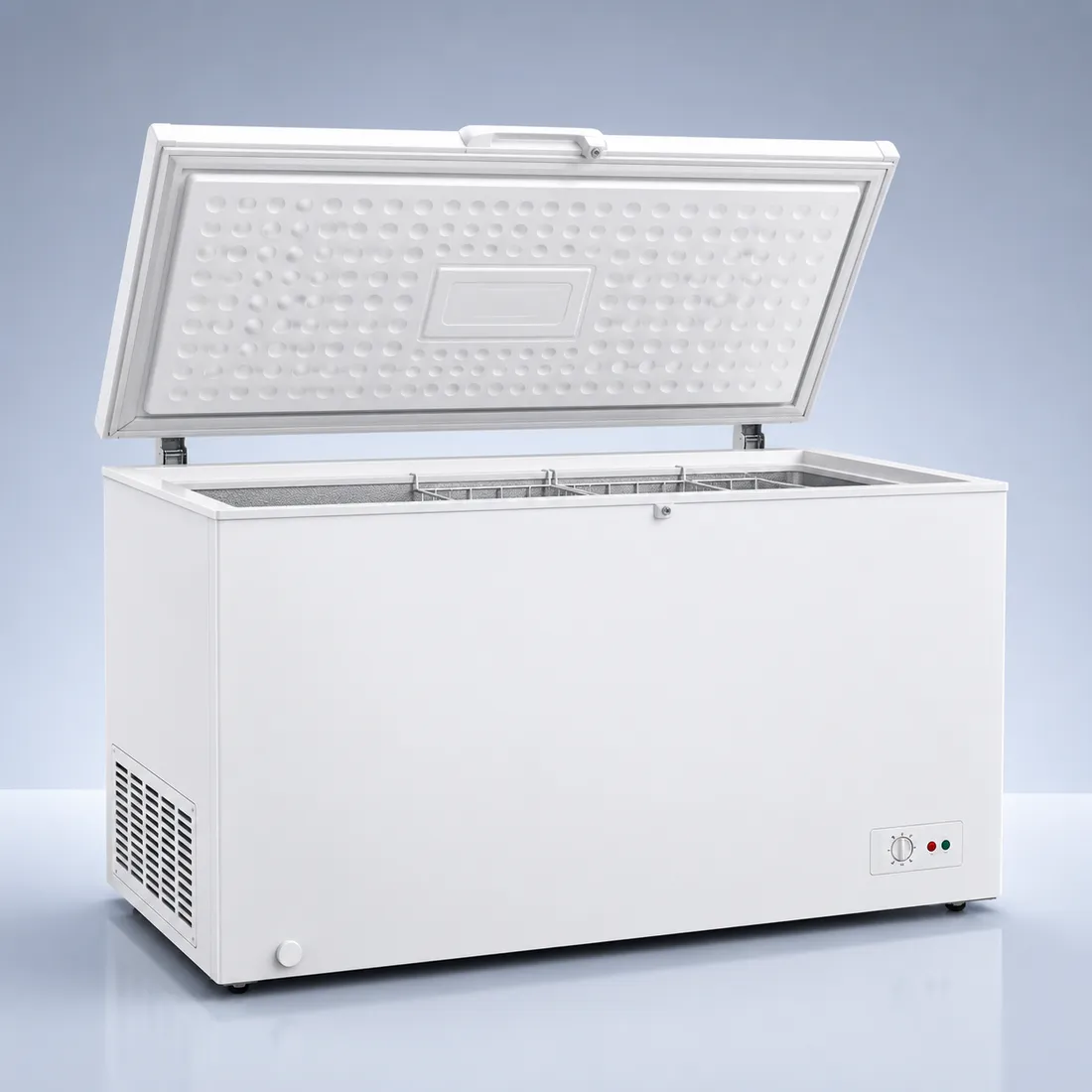 General Line 550L Chest Freezer with Quick Freezing Technology, Digital Temperature Display, LED Interior Light, Lock & Basket Storage White – GL-550CF 3