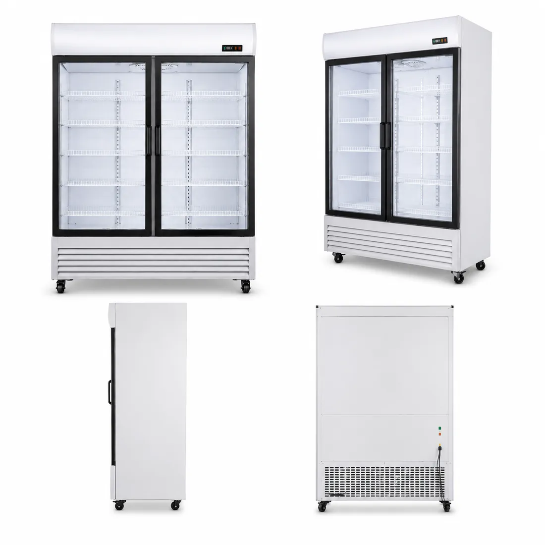 General Line Double Door Showcase Chiller – GL1200DDSWDLX