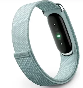 Google Fitbit Air - Screenless Activity Tracker with Fitness, Heart Rate, and Sleep Tracking - AI-Powered Coaching - Up to 7 Days Battery, Works with iOS and Android - Fog (International Version) 3