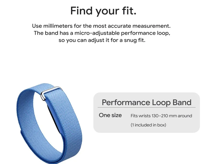 Google Fitbit Air - Screenless Activity Tracker with Fitness, Heart Rate, and Sleep Tracking - AI-Powered Coaching - Up to 7 Days Battery, Works with iOS and Android - Lavender (International Version) 4
