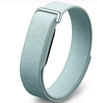 Google Fitbit Air - Screenless Activity Tracker with Fitness, Heart Rate, and Sleep Tracking - AI-Powered Coaching - Up to 7 Days Battery, Works with iOS and Android - Fog (International Version)