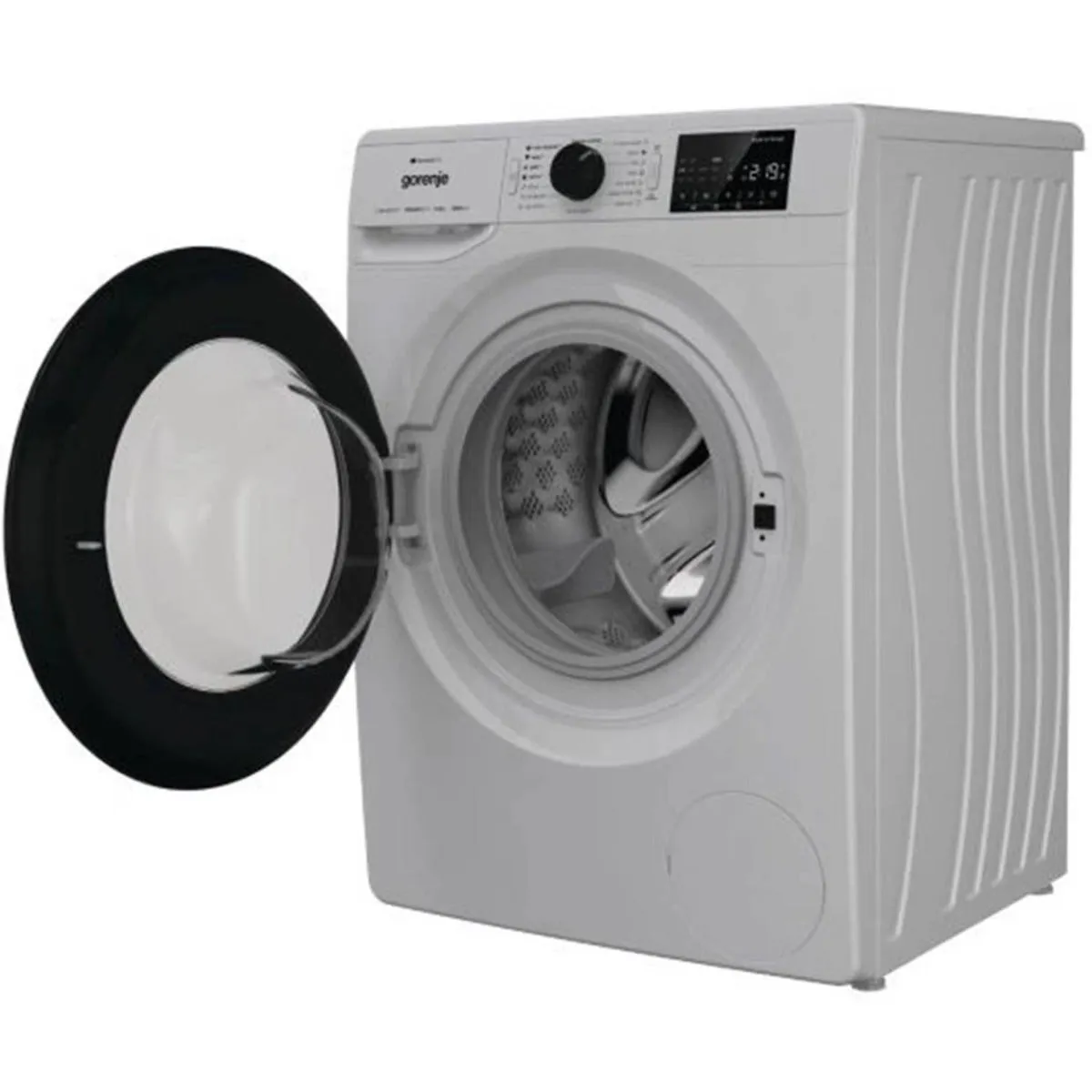 Gorenje WPNEI82A1SWA 8Kg Front Load Washing Machine – WiFi Smart Control, 1200 RPM, Inverter Motor, SteamTech, Quick & Power Wash, Grey Metallic WPNEI82A1SWA grey