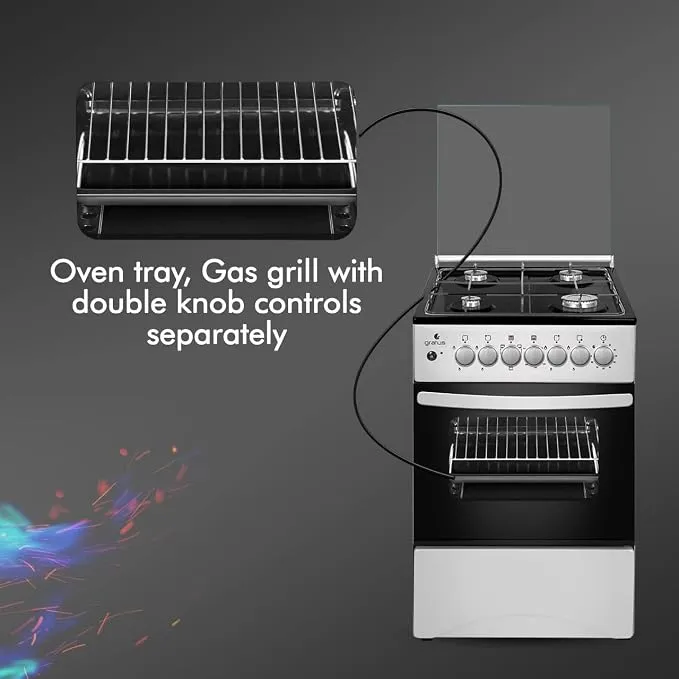 Gratus 50×50 Gas Cooker – GGR54FRTES 4