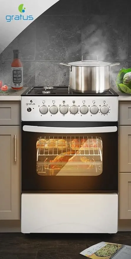 Gratus 50×50 Gas Cooker – GGR54FRTES 5