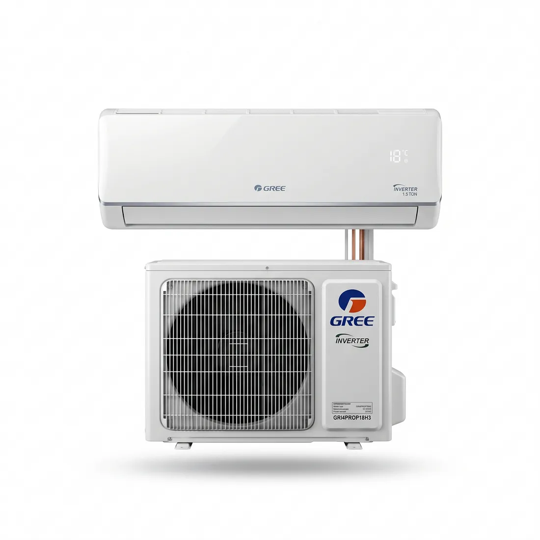 Gree 1.5 Ton Inverter Split Air Conditioner – GRI4PROP18H3