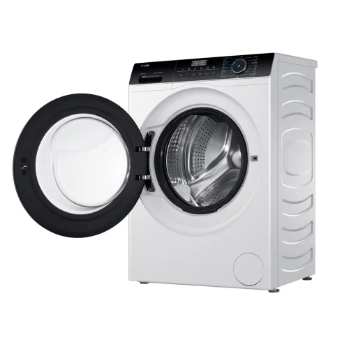 Haier 8kg Front Load Washing Machine Free Standing 525MM Super Drum Refresh Stainless Steel HW80-BP12929 White 4
