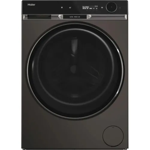 Haier Front Load Washer and Dryer HWD110-BD14397SU1, 11.5/8 kg, Stainless Steel, Grey 8 kg 220 W HWD110-BD14397SU1 Grey