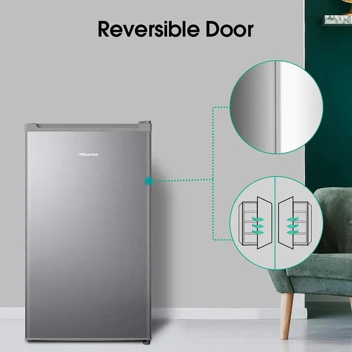 Hisense 122L Single Door Refrigerator, RR122D4SAU 4