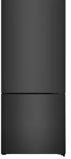 Hisense 417 Liter Bottom Mount Refrigerator Freezer, Inverter Compressor, Color Black Model – RB15N6FBX1