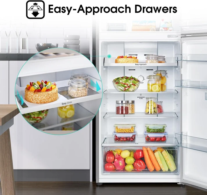 Hisense 488L Top Mount Refrigerator, RT488N4ASU1