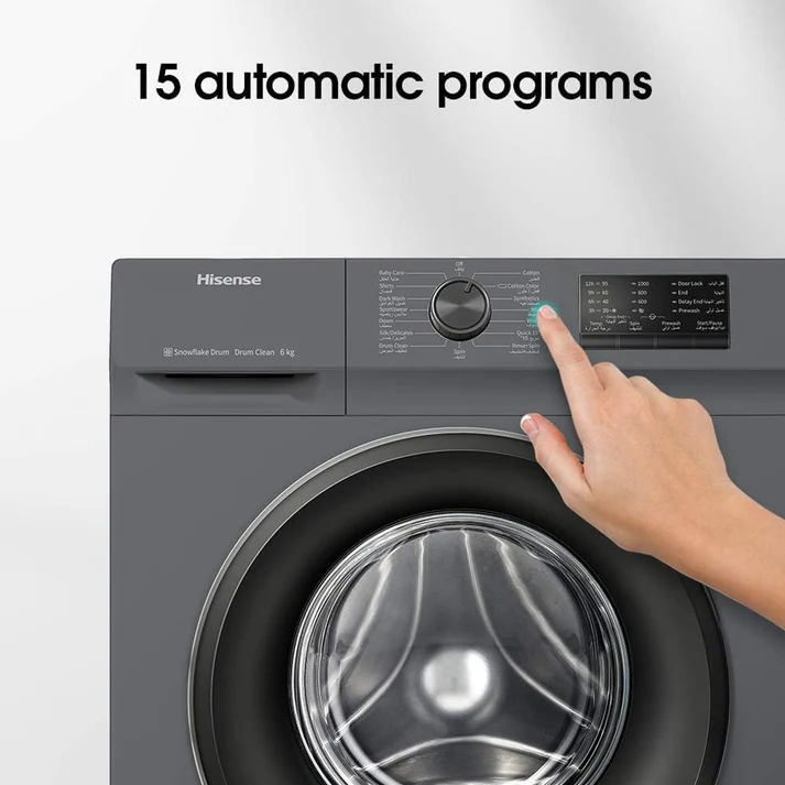 Hisense 6KG Fully Automatic Washing Machine, WFV6010T 4