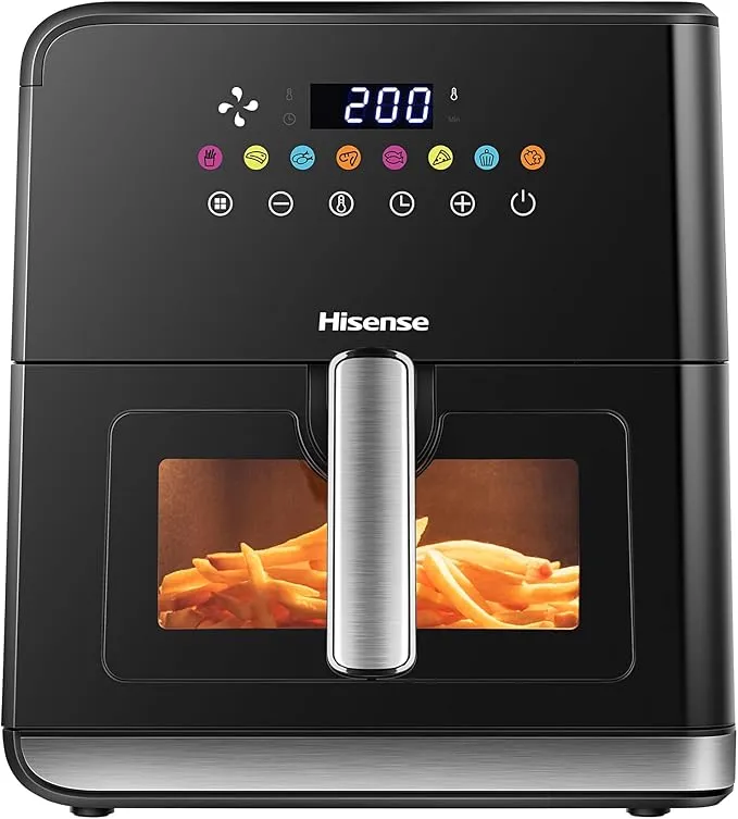 Hisense Air Fryer 1700w Colourful Touch Panel H09AFBKS4S